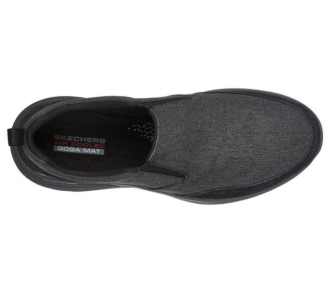 Zapatillas Para Caminar Skechers Hombre - GOwalk Duro Negro HYUNT6079